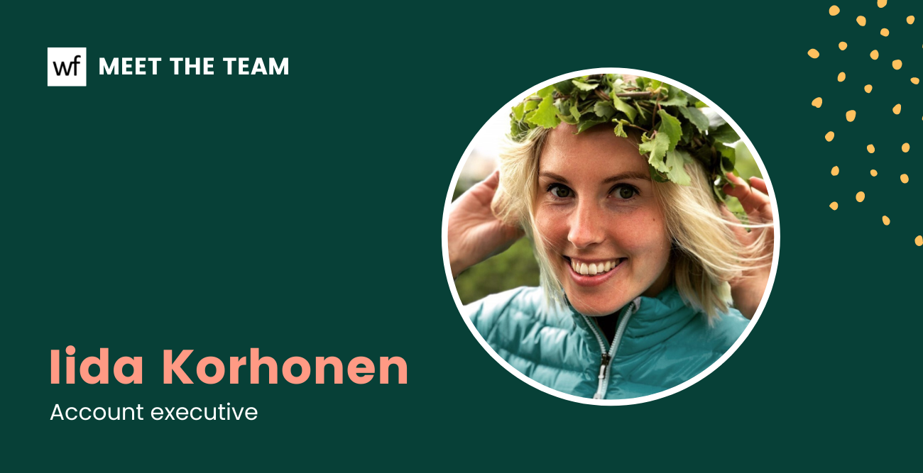 Meet the team: Iida Korhonen