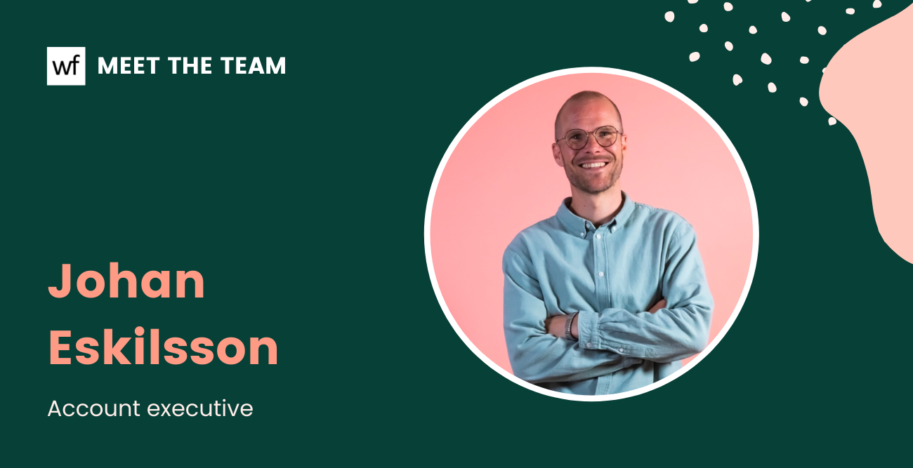 Meet the team: Johan Eskilsson