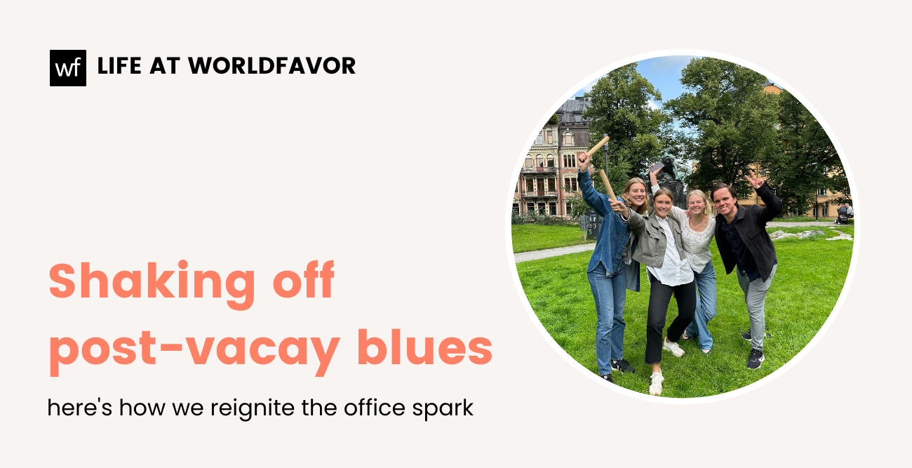 Shaking off post-vacay blues: Here's how we reignite the office spark