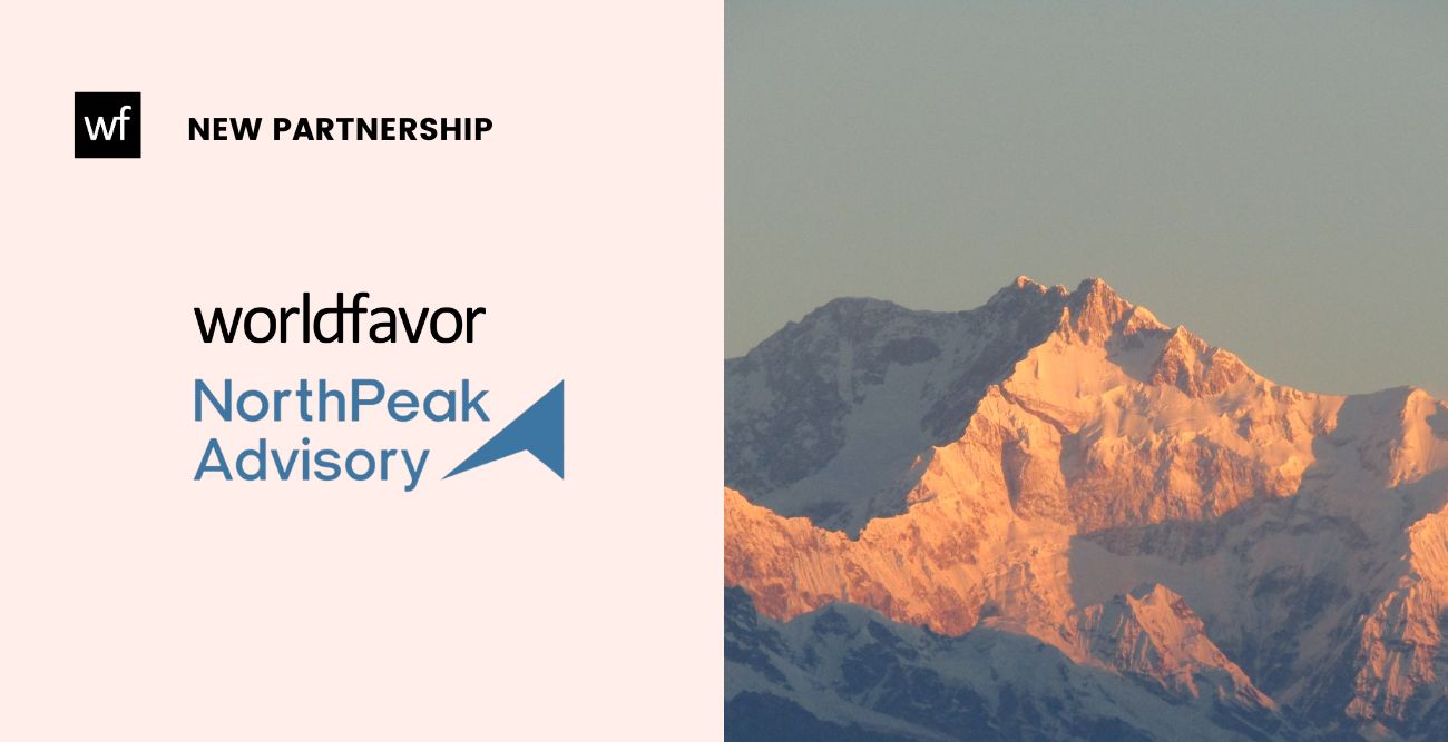 Worldfavor is forming a partnership with NorthPeak Advisory