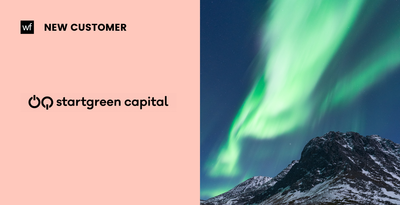 New customer –  Worldfavor supports fund manager StartGreen Capital on its sustainability journey